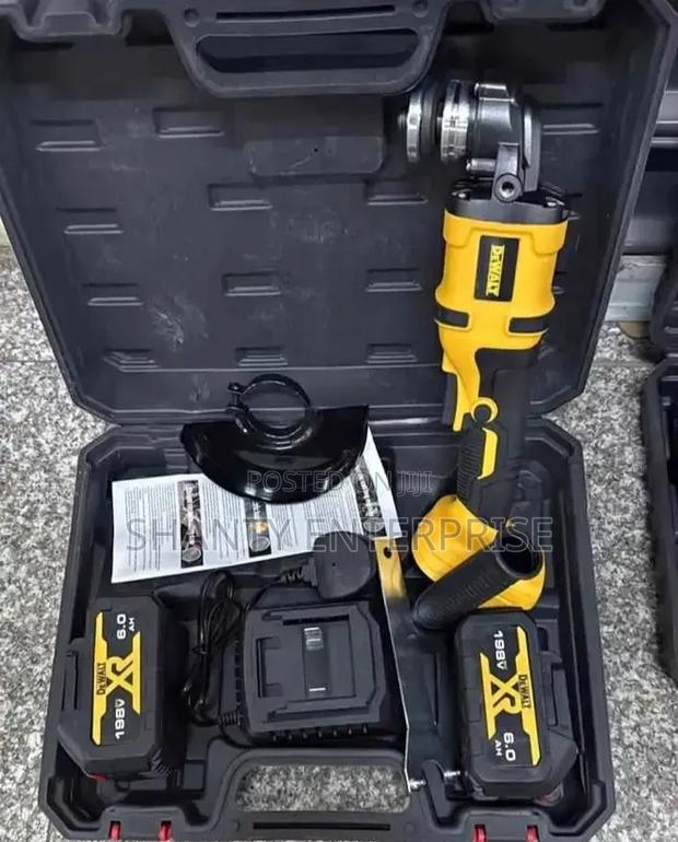 Cordless Dewalt Grinder - main view