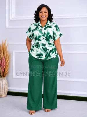 Elegant Top and Trouser Set