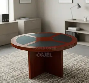 Office Boardroom Table : Imported Round Meeting Table