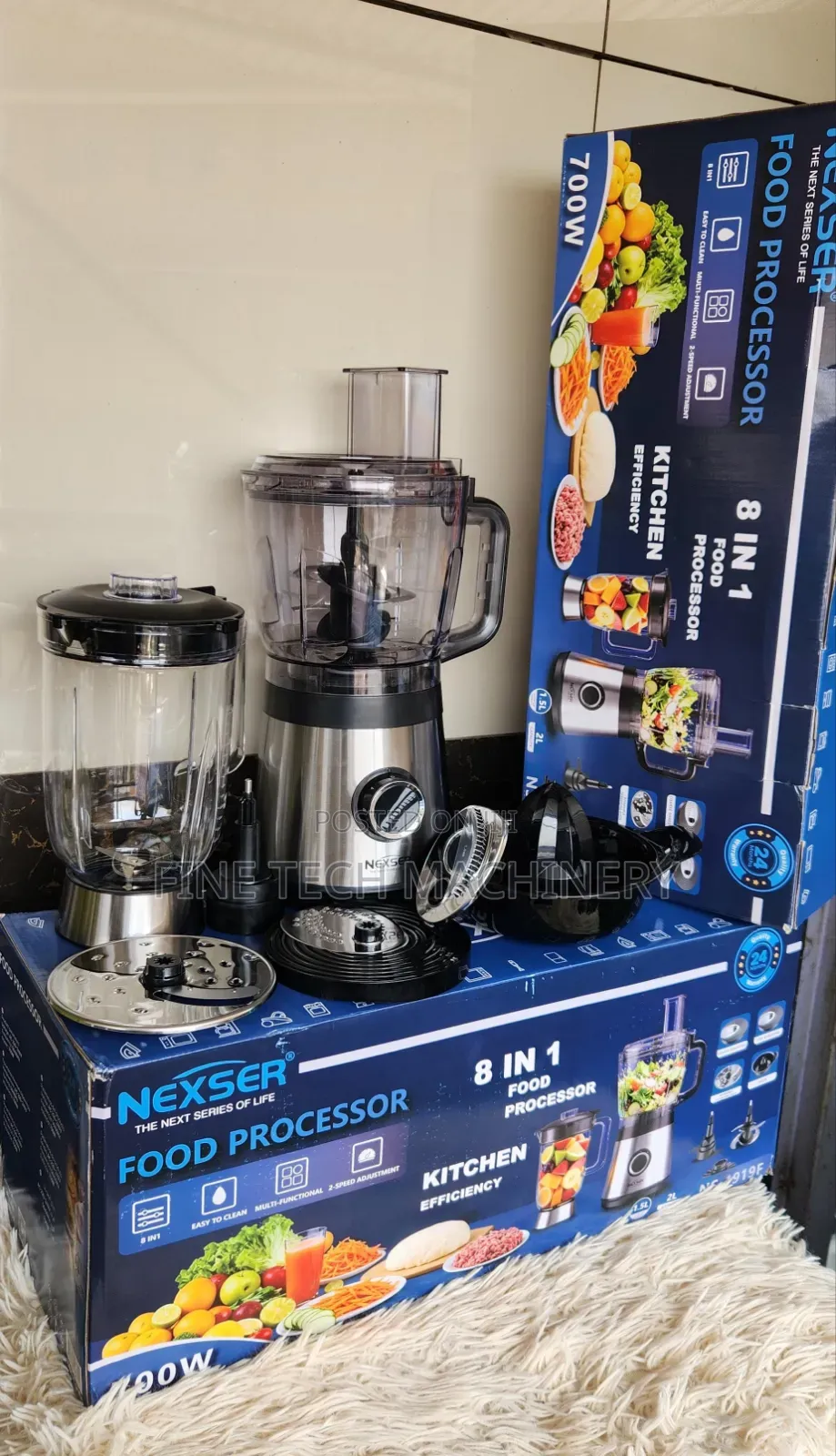 Nexser 8 in 1 Food Processor