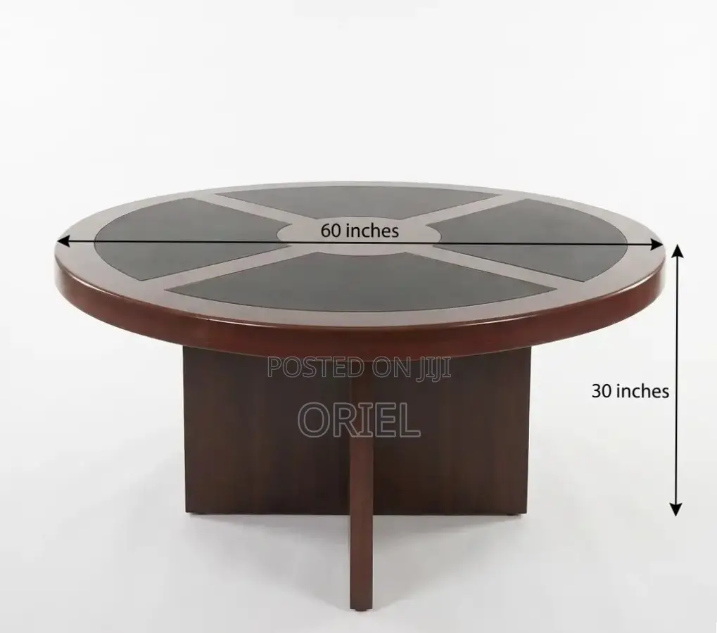 Office Boardroom Table : Imported Round Meeting Table