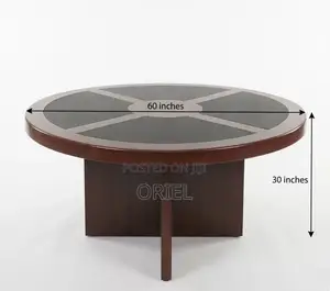 Office Boardroom Table : Imported Round Meeting Table
