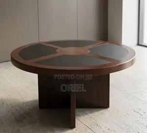 Office Boardroom Table : Imported Round Meeting Table