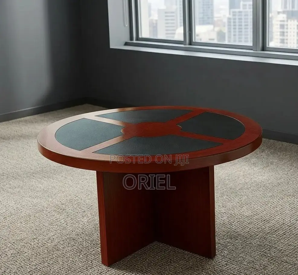 Office Boardroom Table : Imported Round Meeting Table