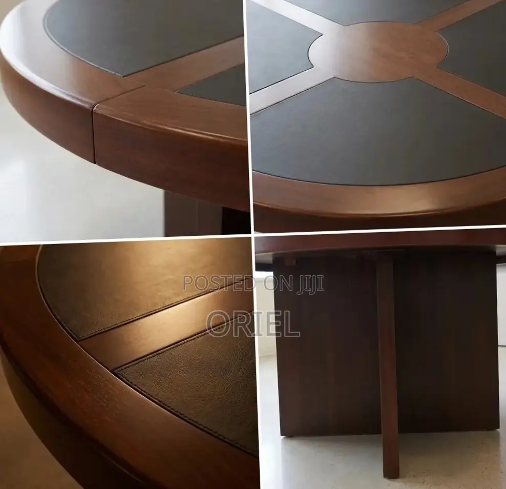 Office Boardroom Table : Imported Round Meeting Table