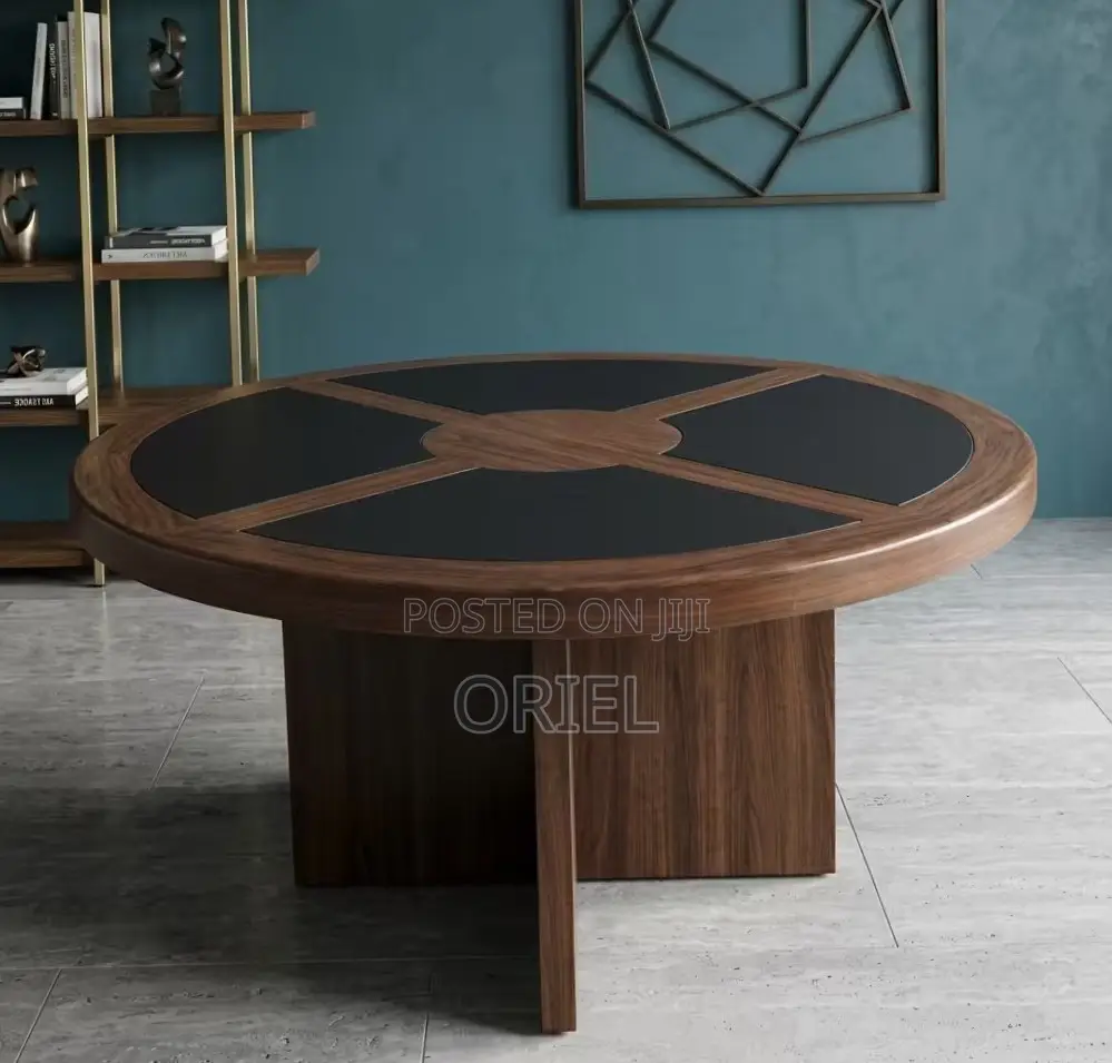 Office Boardroom Table : Imported Round Meeting Table
