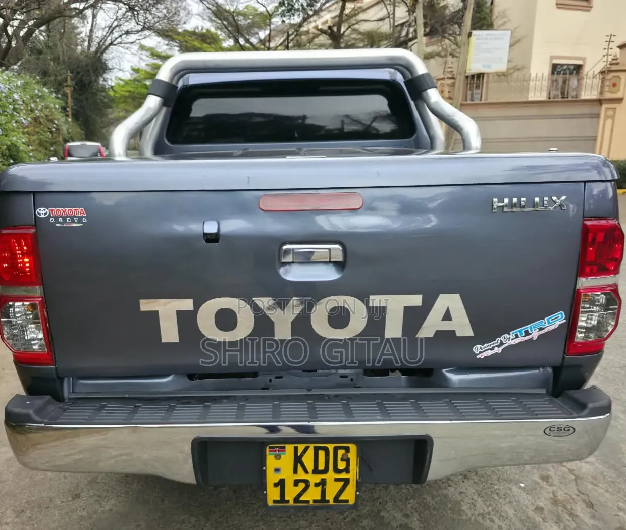 Toyota Hilux 3.0 D-4D 4x4 2014 Gray