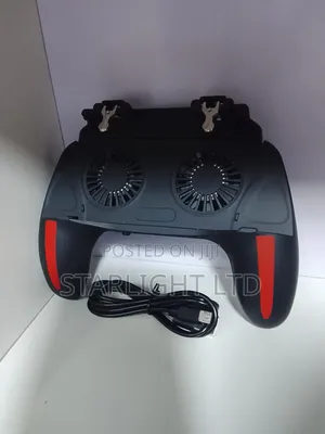 H10 Double Fan Cooling Mobile Game Controller – Ergonomic Smartphone