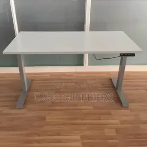 White Modern Electric Table-140cm