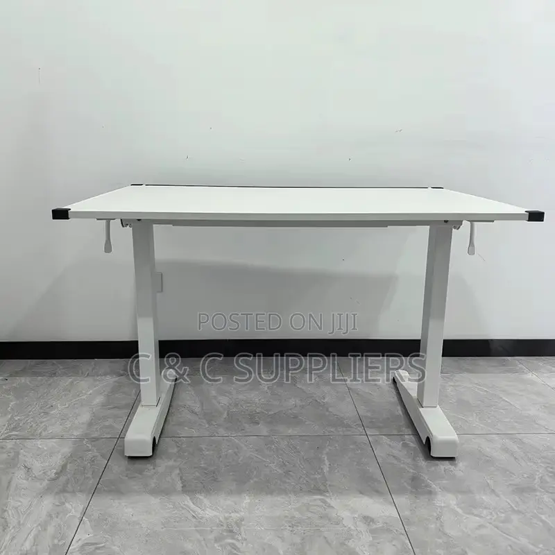 White Modern Electric Table-140cm