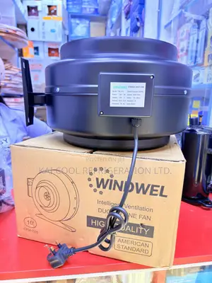 Windwell Metallic Duct Inline Fan 6", 8", 10", 12" 14"