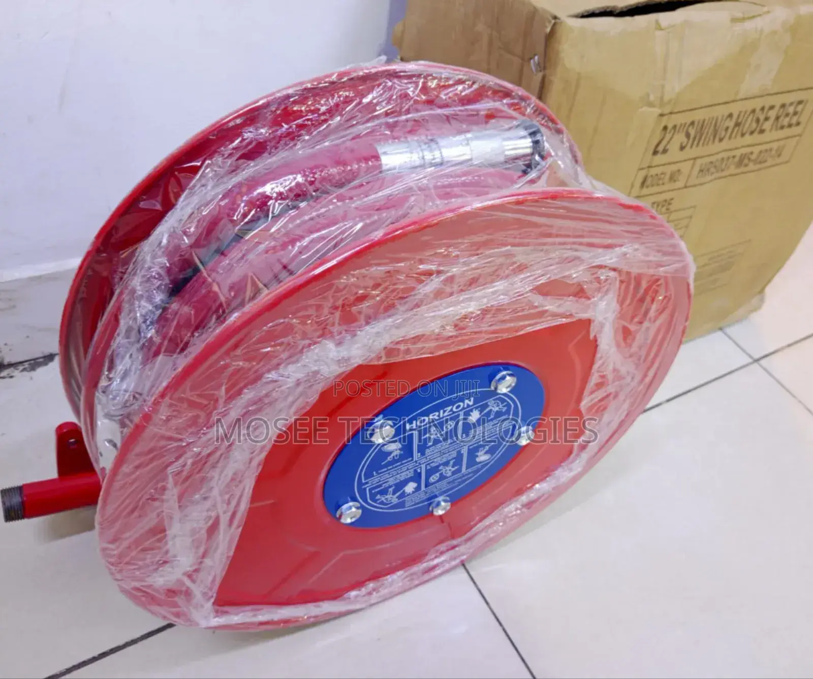 22-Inch 30M Manual Swing Fire Hose Reel