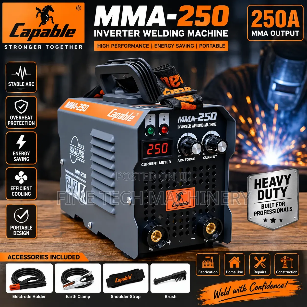 Capakel Mma-250 Inverter Welding Machine