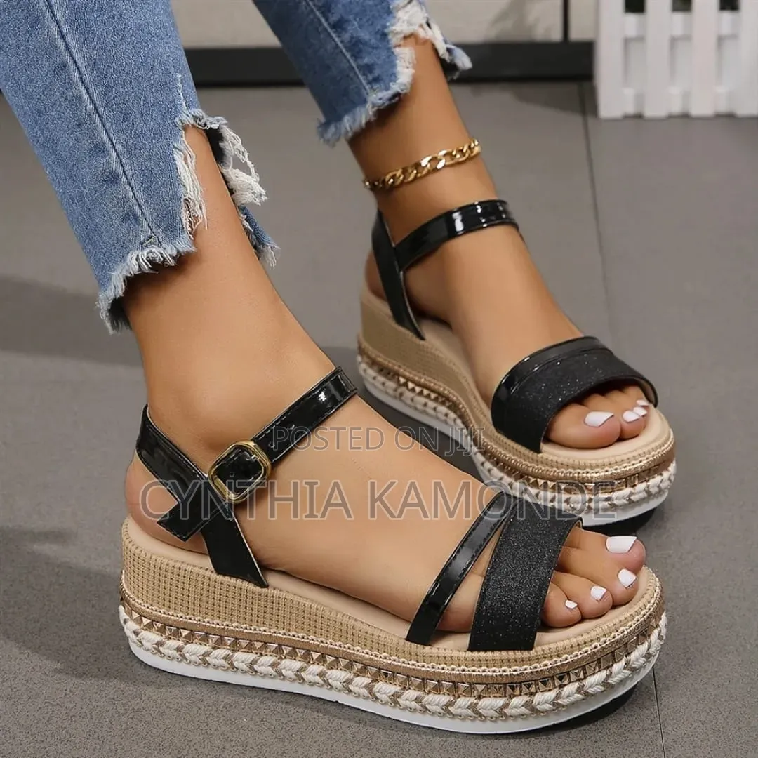 Shinning Wedges Shoes