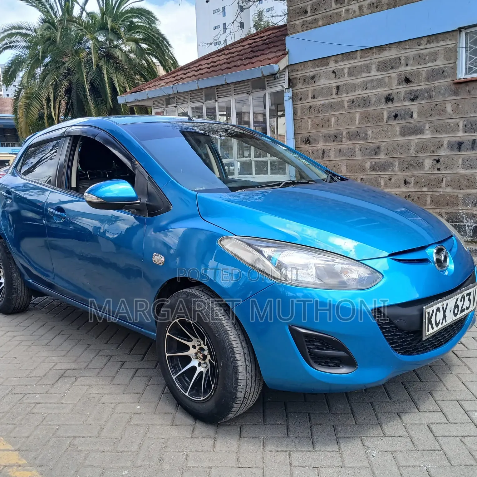 Mazda Demio 2012 Blue