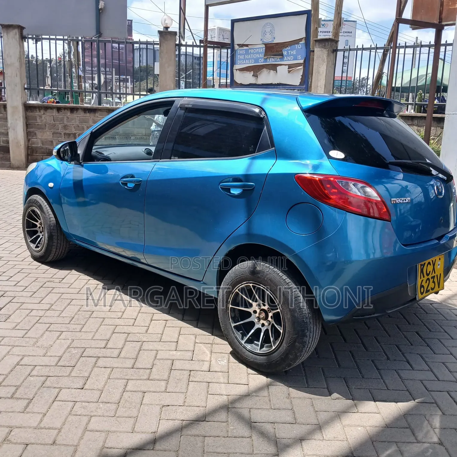 Mazda Demio 2012 Blue