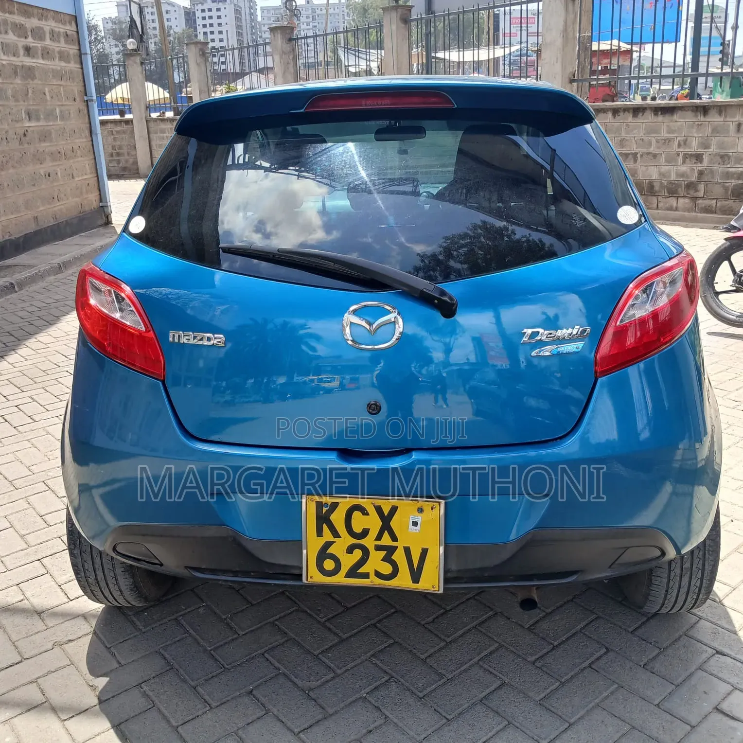 Mazda Demio 2012 Blue