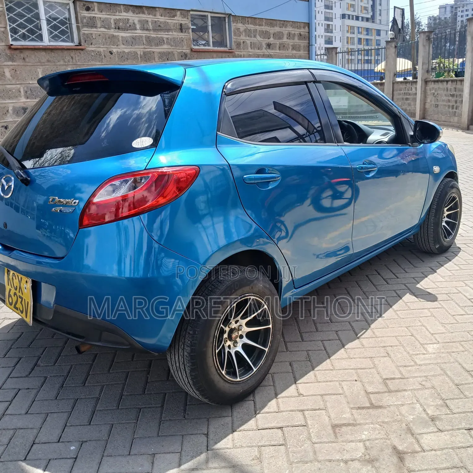 Mazda Demio 2012 Blue