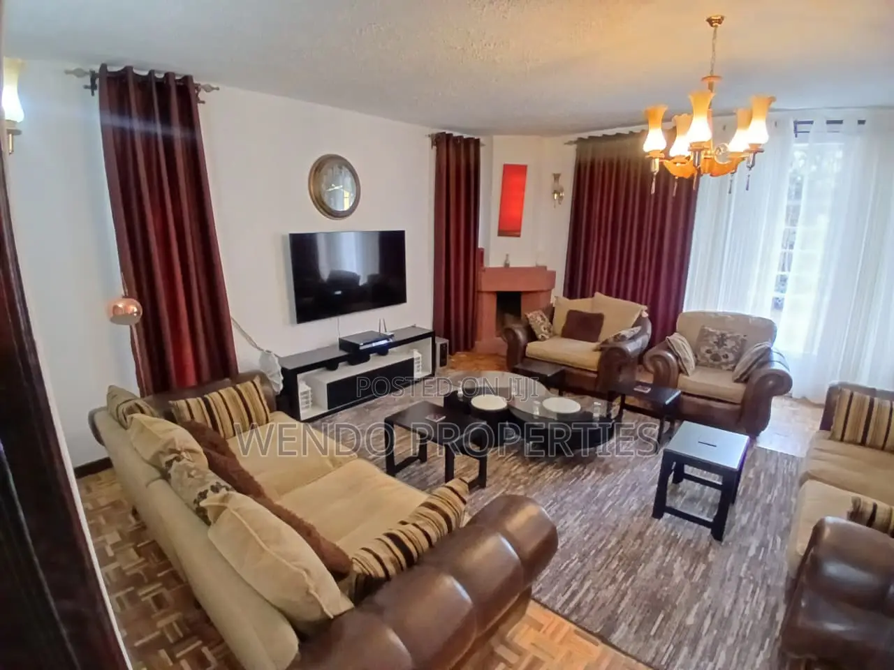 Furnished 4bdrm House in Karen C for rent
