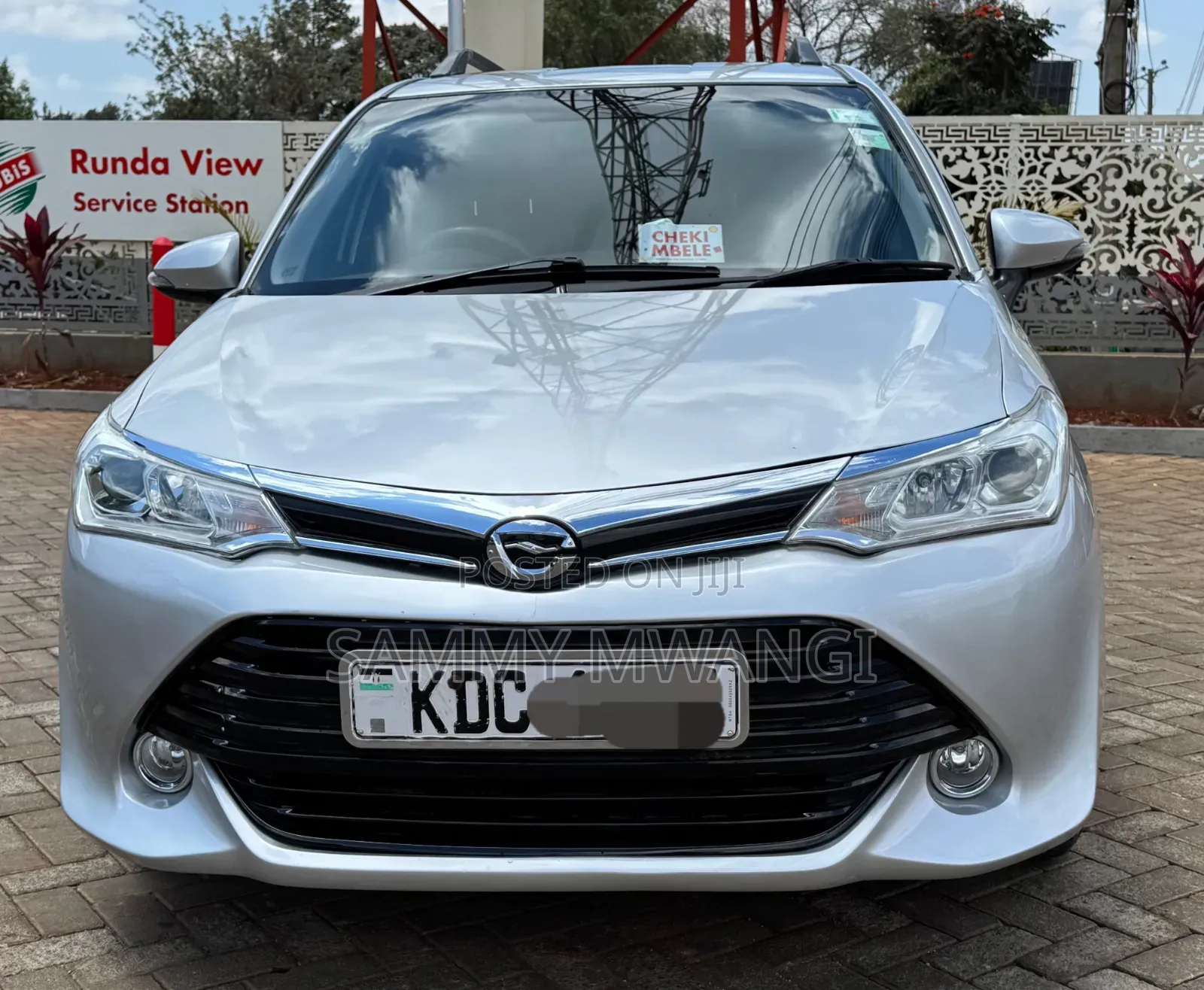 Toyota Corolla Fielder 2015 Gray