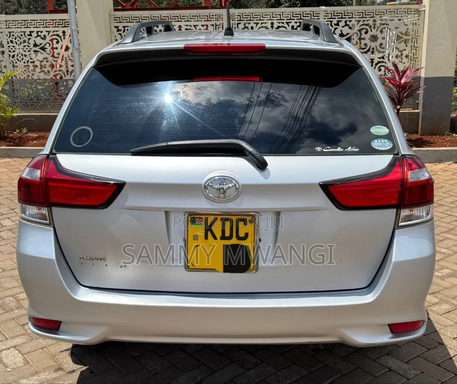 Toyota Corolla Fielder 2015 Gray