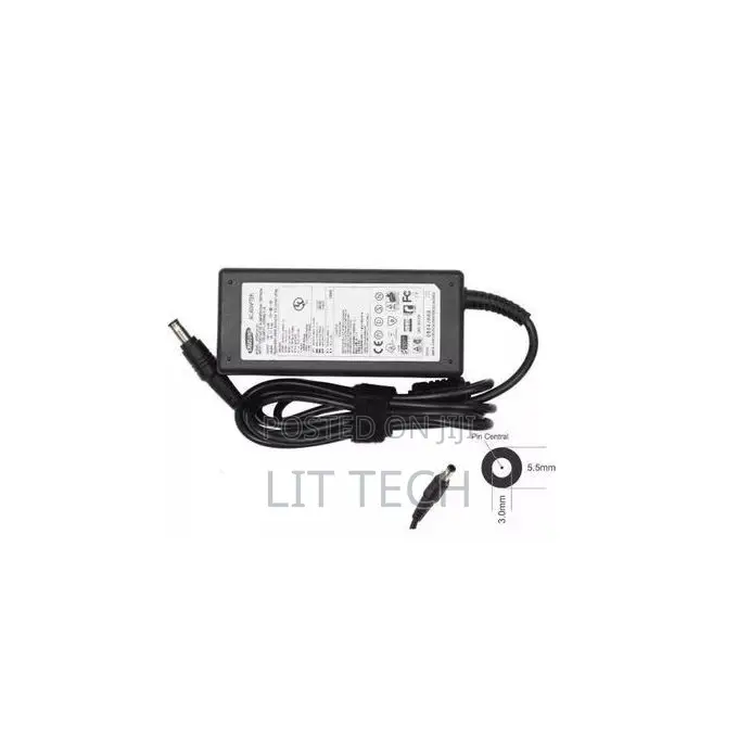 Samsung Laptop AC Power Adapter Charger 19V 3.16A