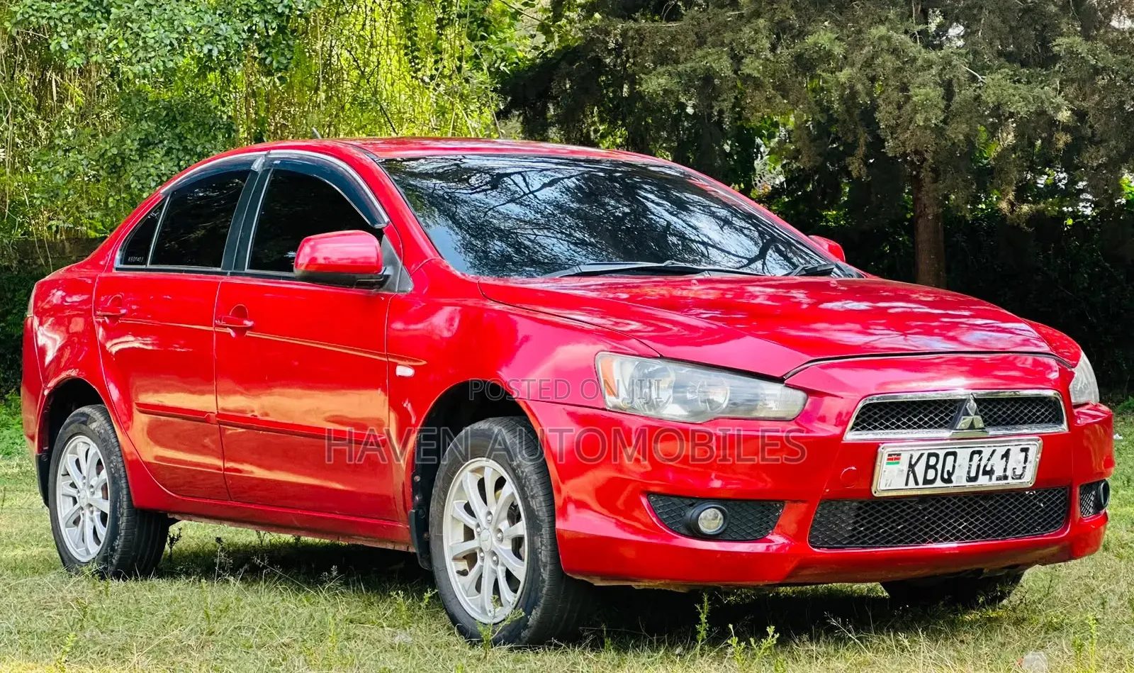 Mitsubishi Lancer 2010 Red
