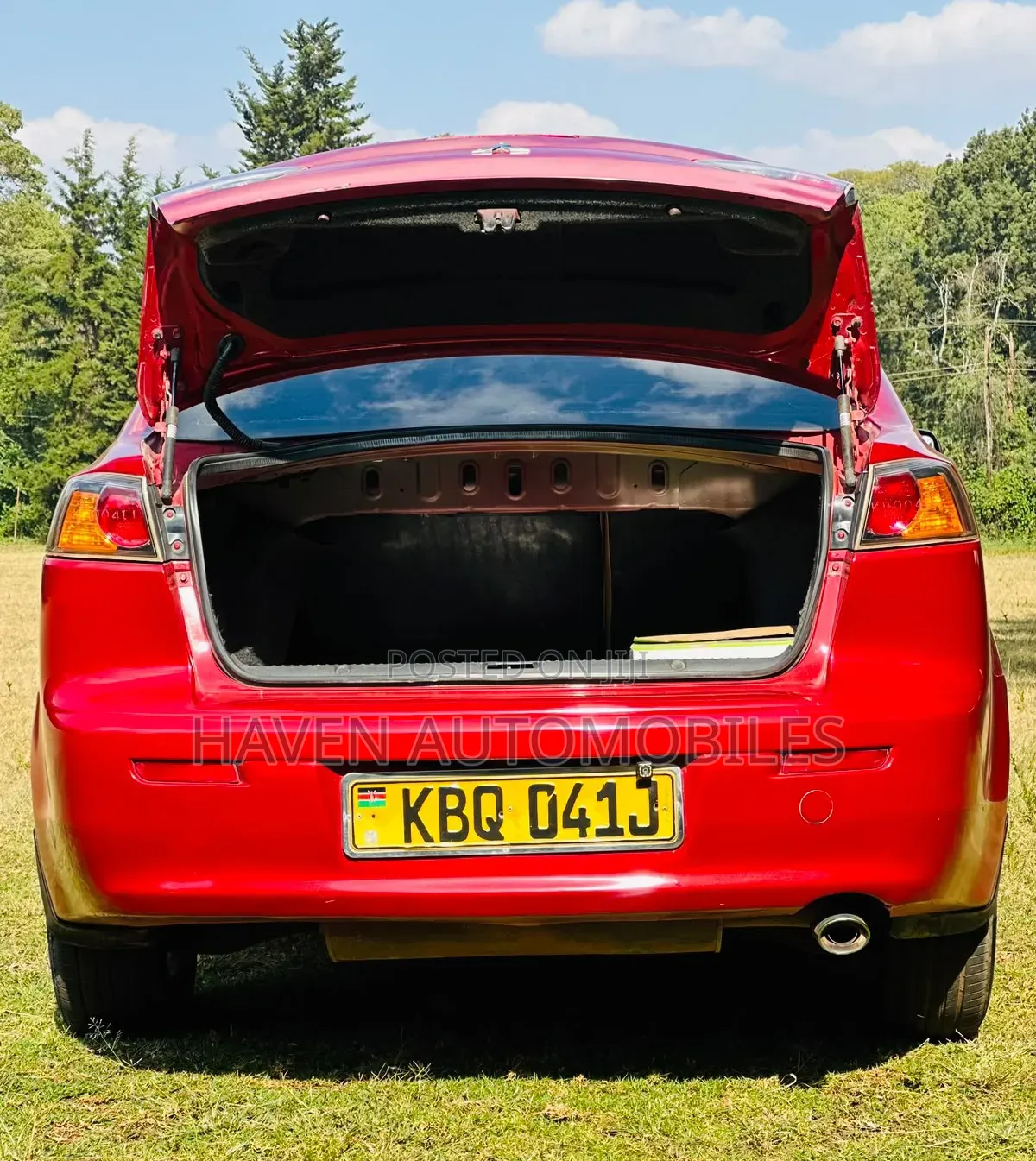 Mitsubishi Lancer 2010 Red