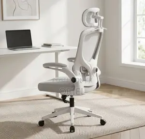 Modern Office Chair: Gray Office Seat