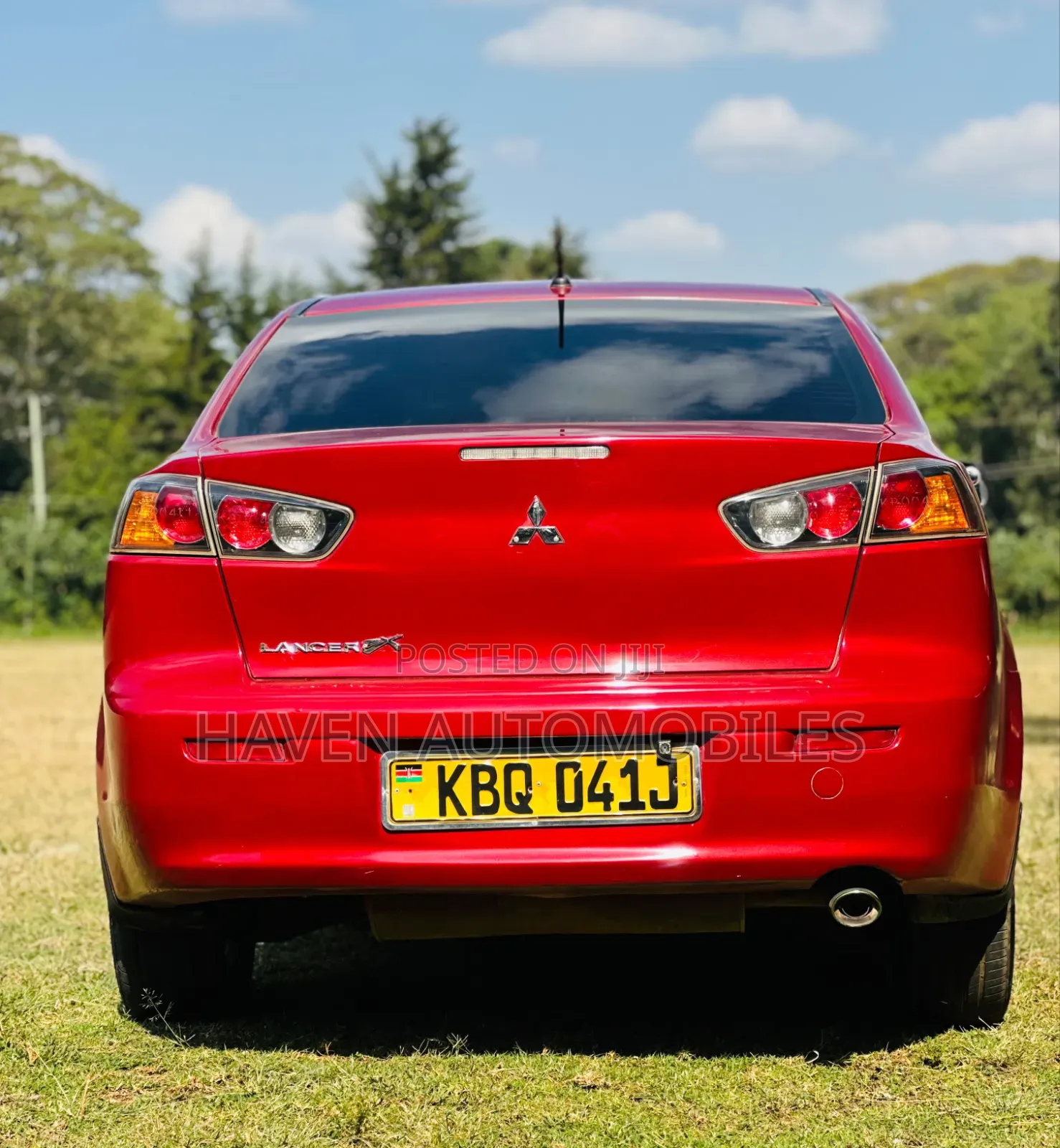 Mitsubishi Lancer 2010 Red