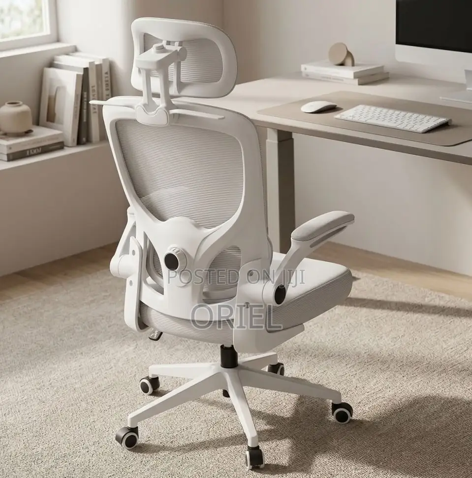 Modern Office Chair: Gray Office Seat