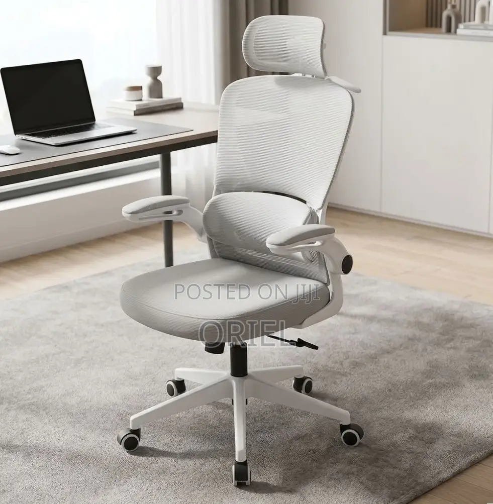 Modern Office Chair: Gray Office Seat