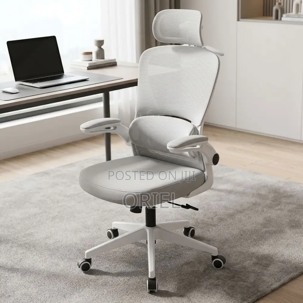 Modern Office Chair: Gray Office Seat