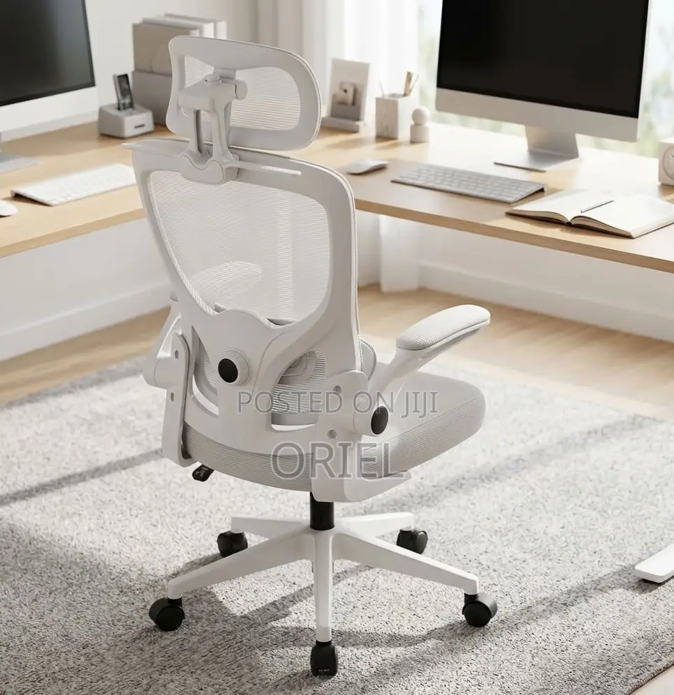 Modern Office Chair: Gray Office Seat