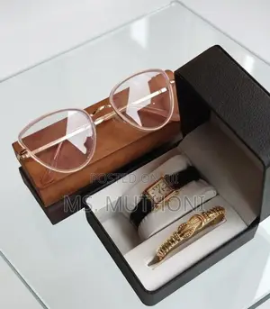 Grace Glamour Trio (Watch, Jewelry, and Eyewear) Ladies Gift