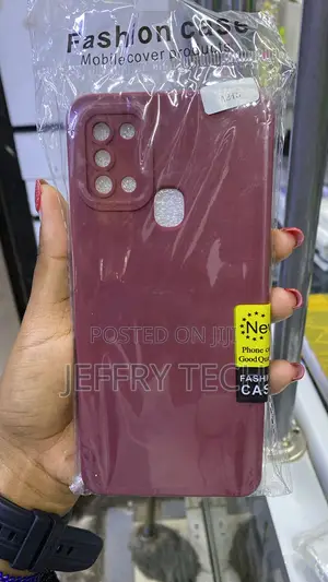 Maroon Soft Silicone Phone Case Designed for the Samsung Galaxy A21s