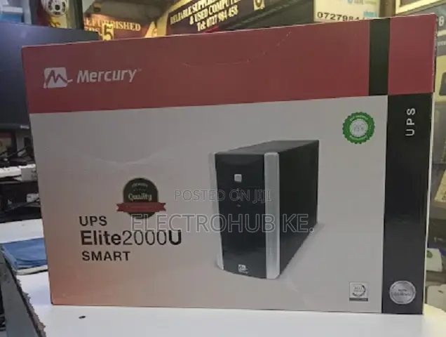 Mercury Elite2000U Power Backup Surge Protection UPS