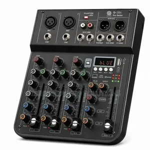 DIGIMORE Professional Audio Mixer With 4 Channel
