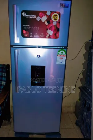 Brand New Ramtons 213litre Double Door Refrigerator With Dispenser