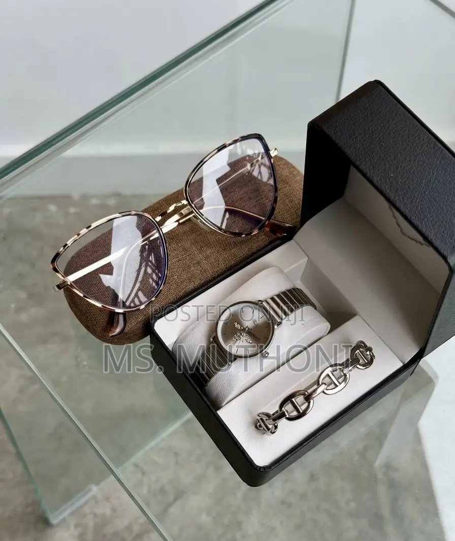 The Timeless Allure Bundle(watch, Jewelry, and Eyewear):