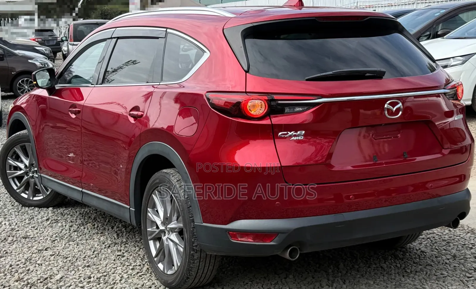 Mazda CX-8 2.2 AWD (6 seater) 2019 Red