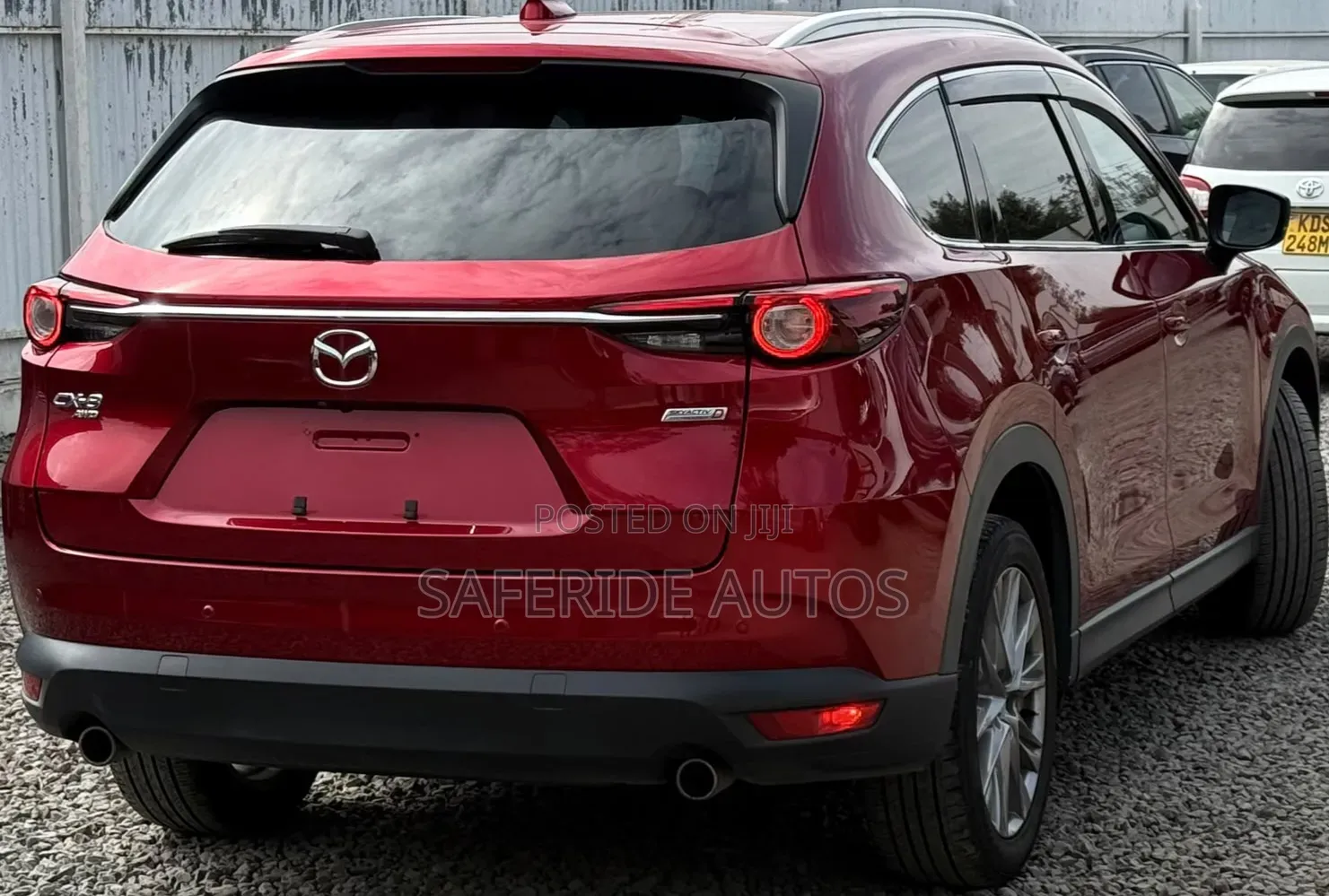 Mazda CX-8 2.2 AWD (6 seater) 2019 Red