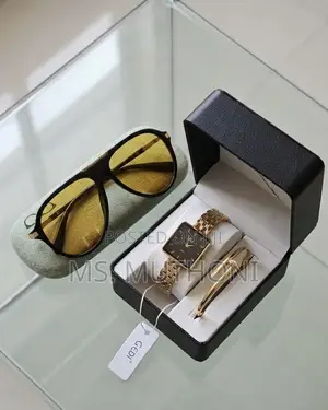 Aura of Elegance Set (Watch, Jewelry, and Eyewear):