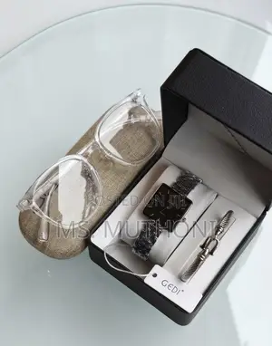 Aura of Elegance Set (Watch, Jewelry, and Eyewear):