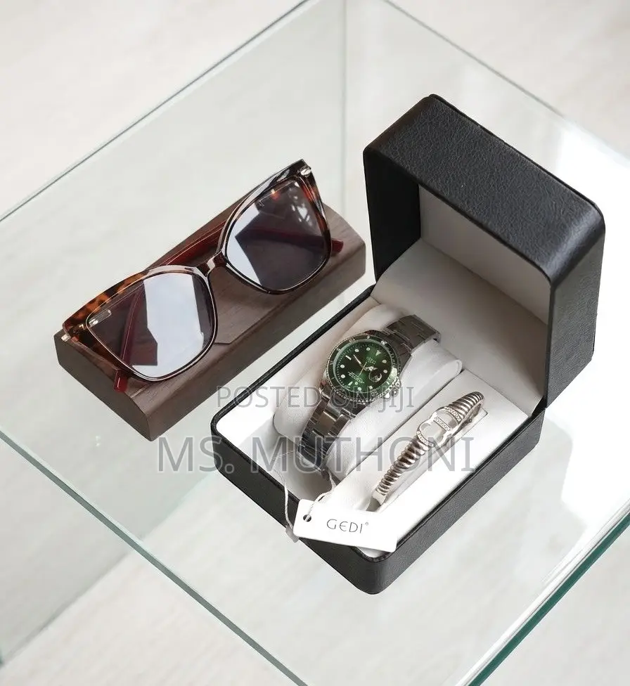 Aura of Elegance Set (Watch, Jewelry, and Eyewear):