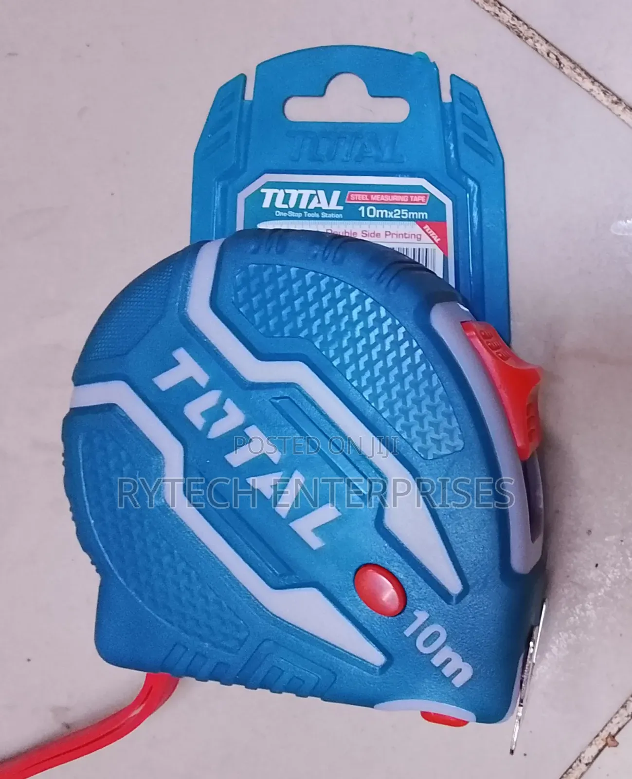 Total 10m Steel Measuring Tape