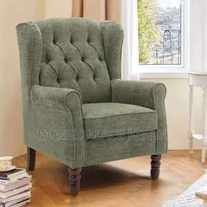 Accent Chair; Upholstered Tufted Accent Chair for Home Interiors