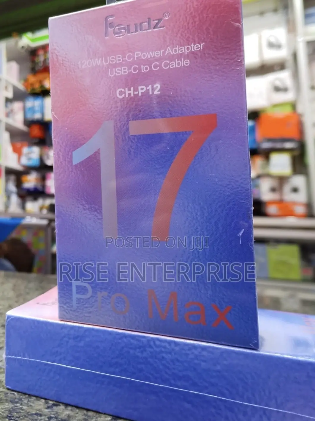 120w iPhone 17 Pro Max C-C Complete Charger