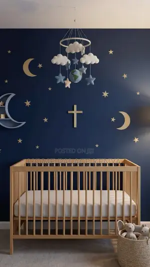 Crib Bed; High Quality Wooden Cot Bed for Babies and Toddlers at Home