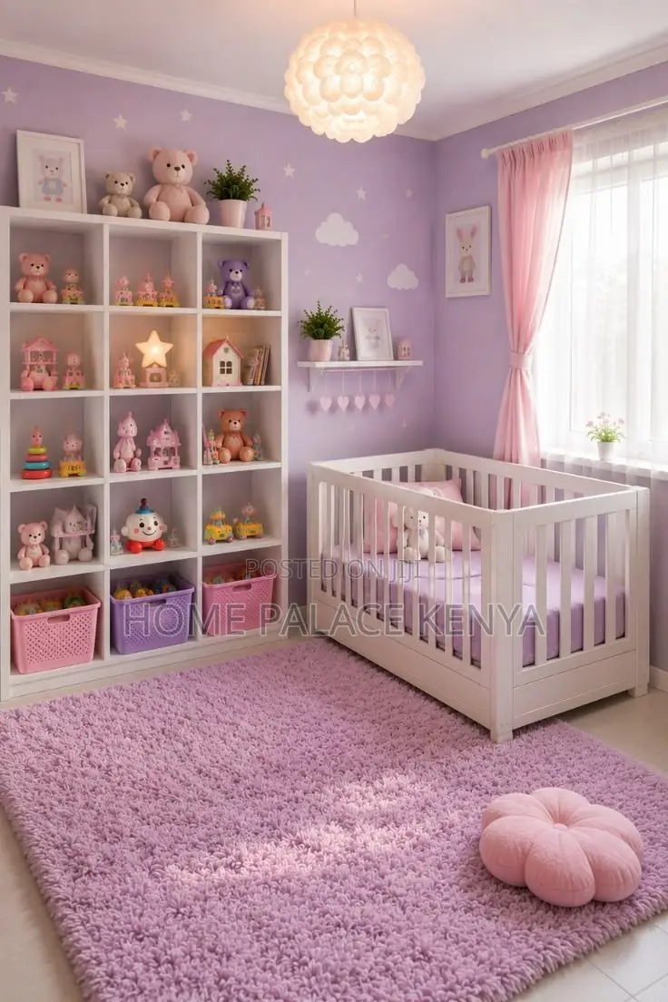 Crib Bed; High Quality Wooden Cot Bed for Babies and Toddlers at Home